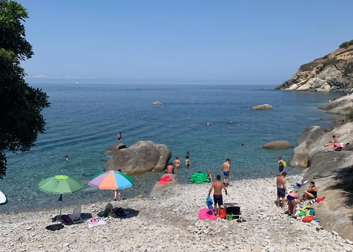 Bilocale Pianosa - Riservato E Fresco A 10 M Dal Mare Апартаменты Помонте